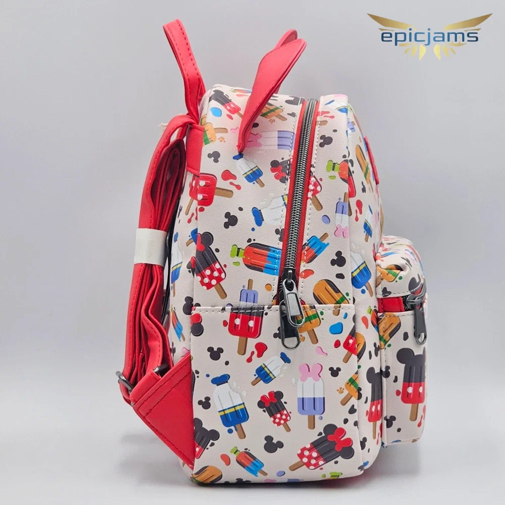 Loungefly Disney Mickey Mouse & Friends Popsicle Mini Backpack New